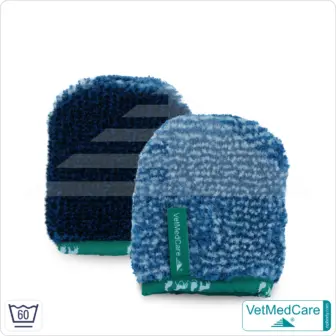 Grooming Glove | glove like a dog brush for grooming dog, cat, horse and short-haired small animals | VetMedCare®
