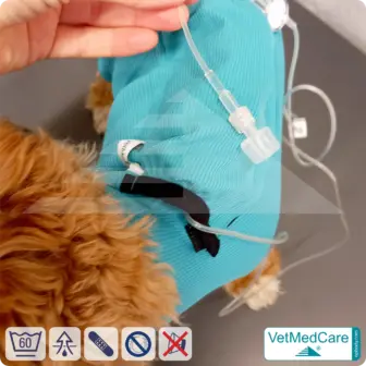 Dog system bodysuit with legs + zip + additional function | Dog bodysuit - full body bodysuit with 4 legs | VetMedCare®